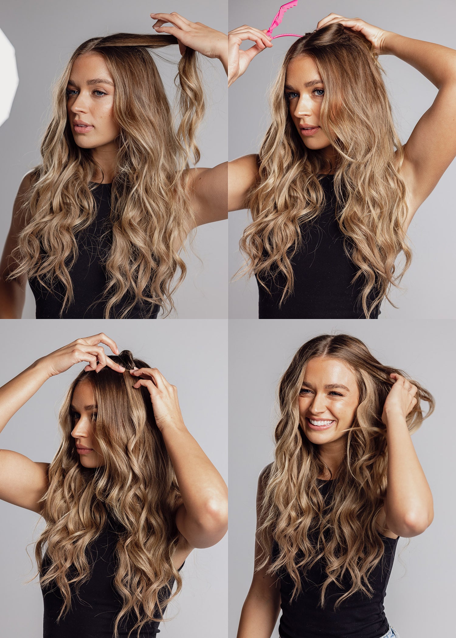 Golden Medium Brown [3] Clip-Ins