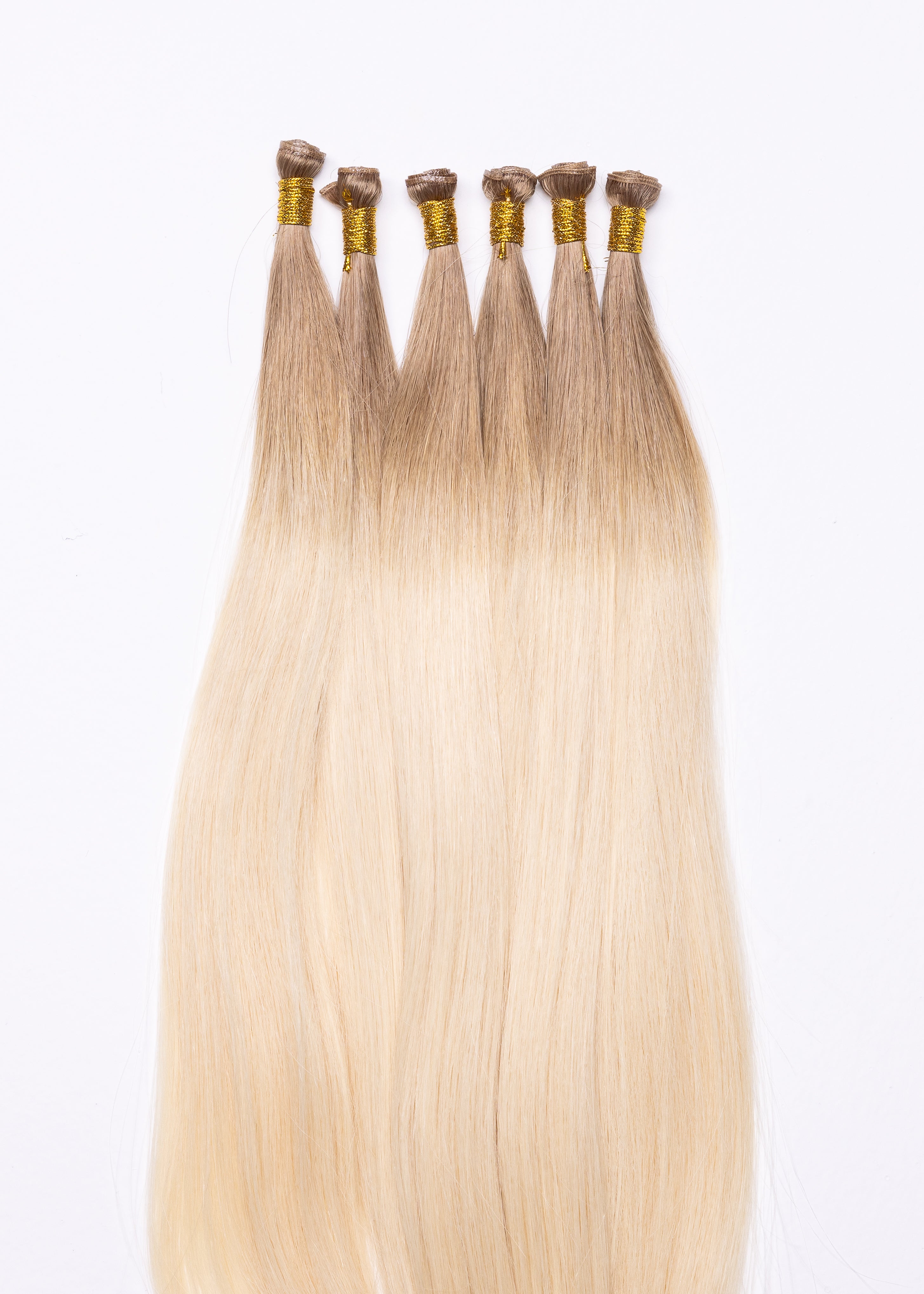 Creamy Root Shadow 3-4 Inch Root [B9/1001] Seamless Wefts