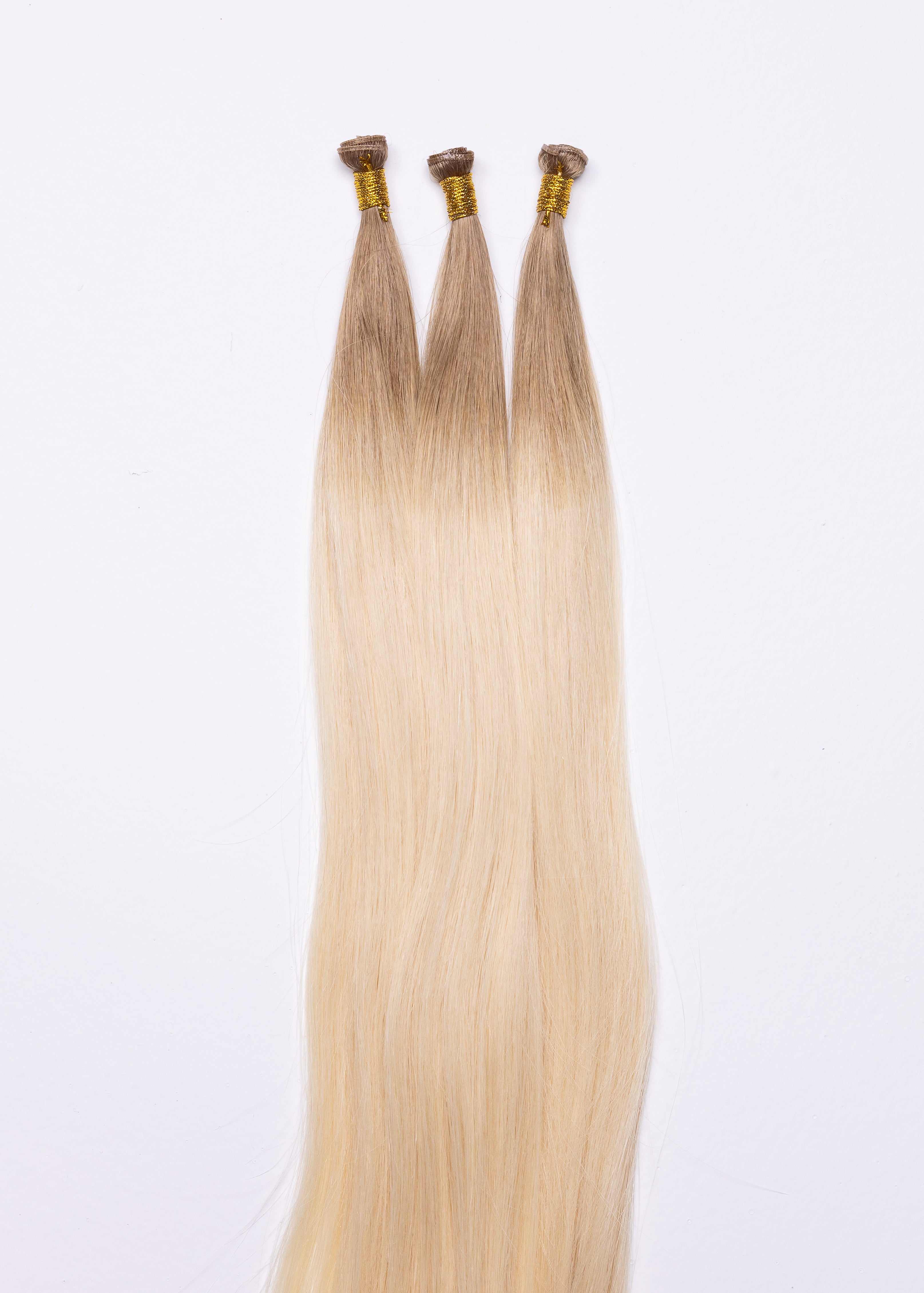 Creamy Root Shadow 3-4 Inch Root [B9/1001] Seamless Wefts